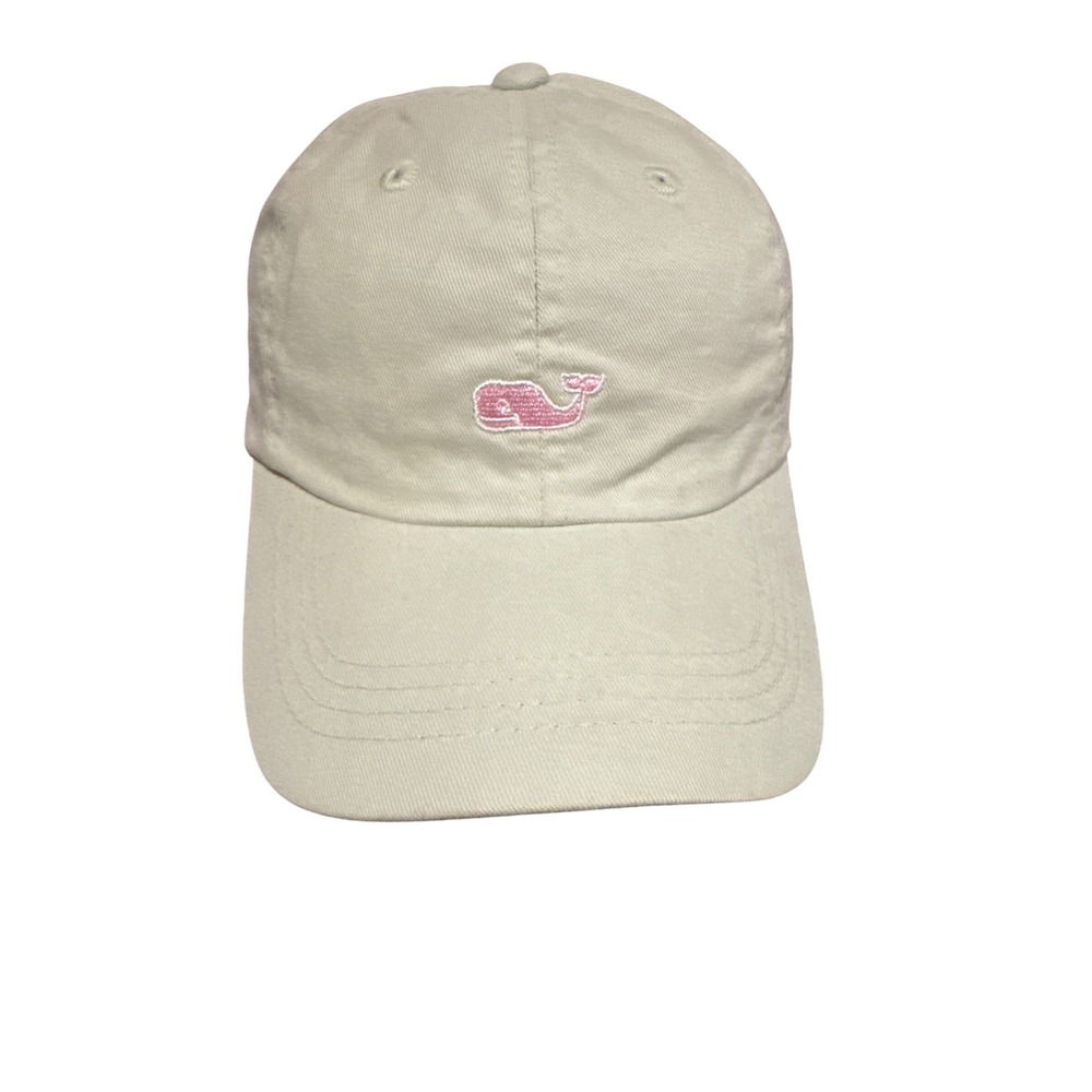 Vineyard Vines Mens Womens Whale Logo Baseball Cap Hat Sage Green Adjustable